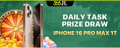 Daily Mission iPhone 16 Giveaway promotion banner
